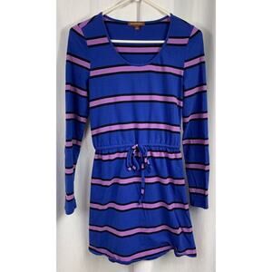 50% OFF Hive & Honey Dress Striped Long Sleeve Drawstring